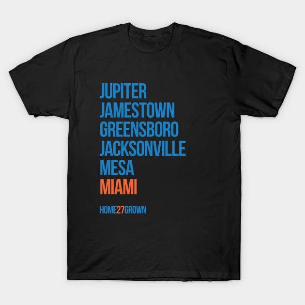 "Homegrown Series" Miami: Human Avatar T-Shirt by alanduda